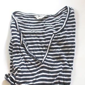black and white blouse